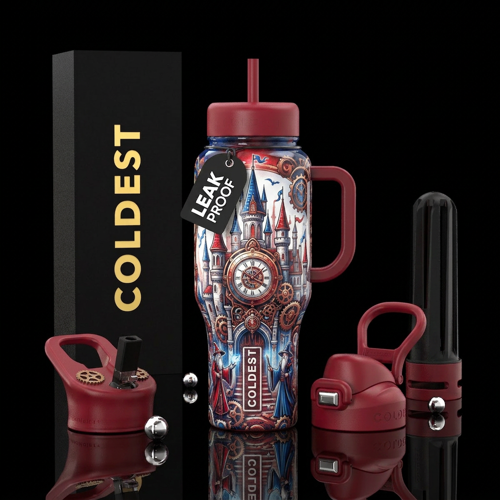 Wizards water bottle design