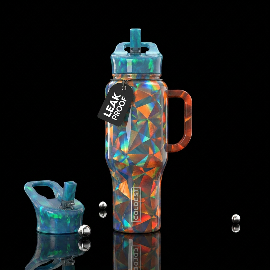 Art water bottle design