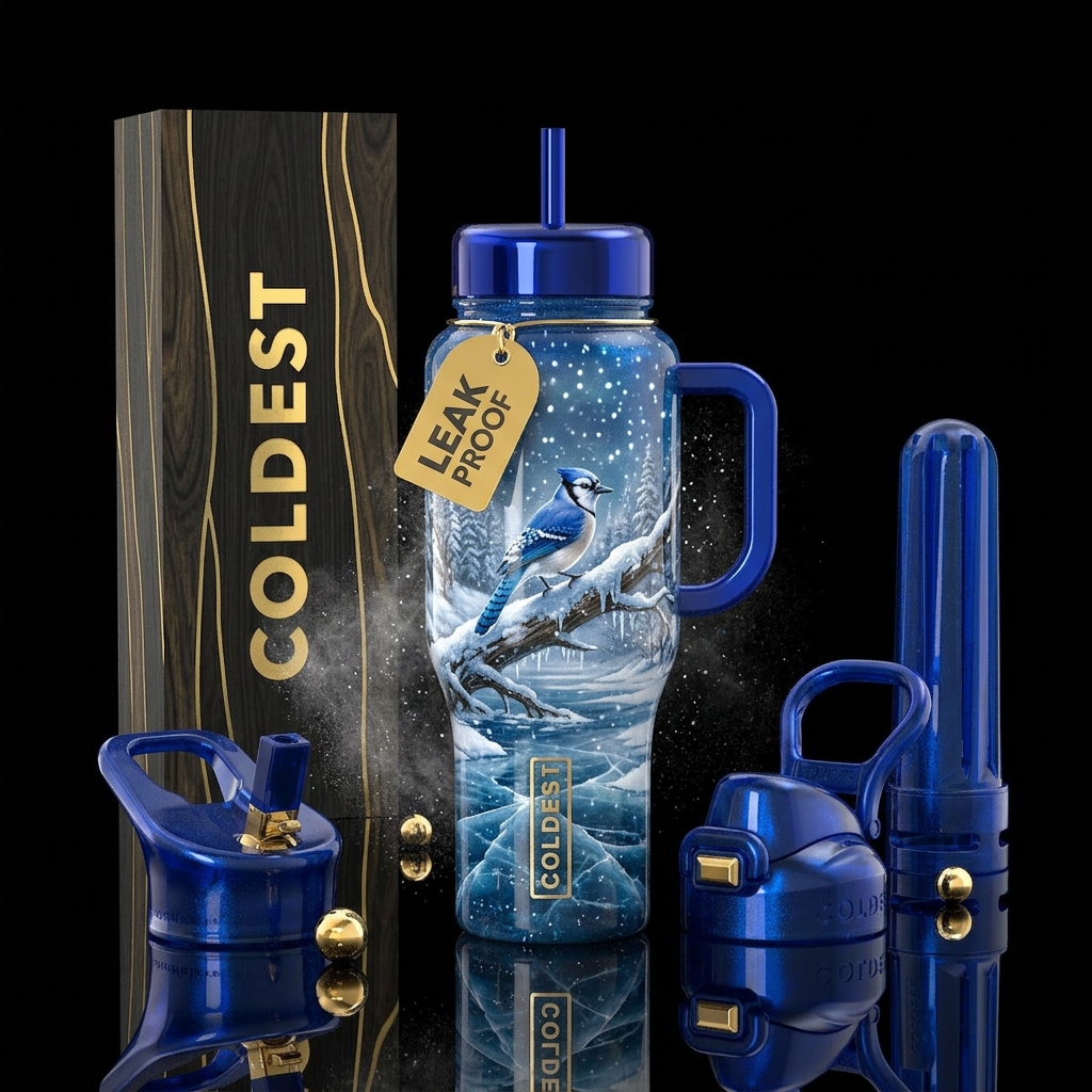 Nature water bottle design