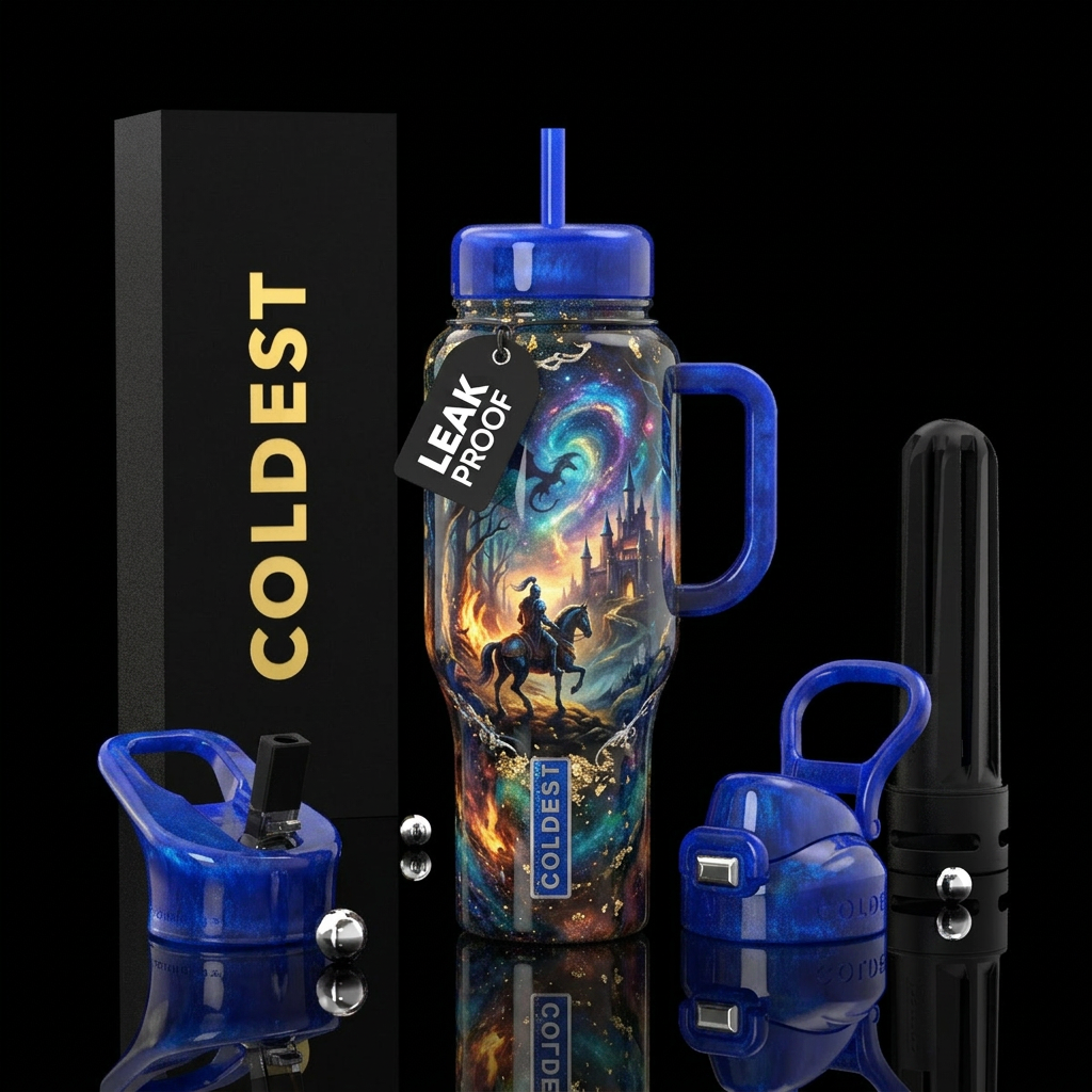 Fantasy water bottle design