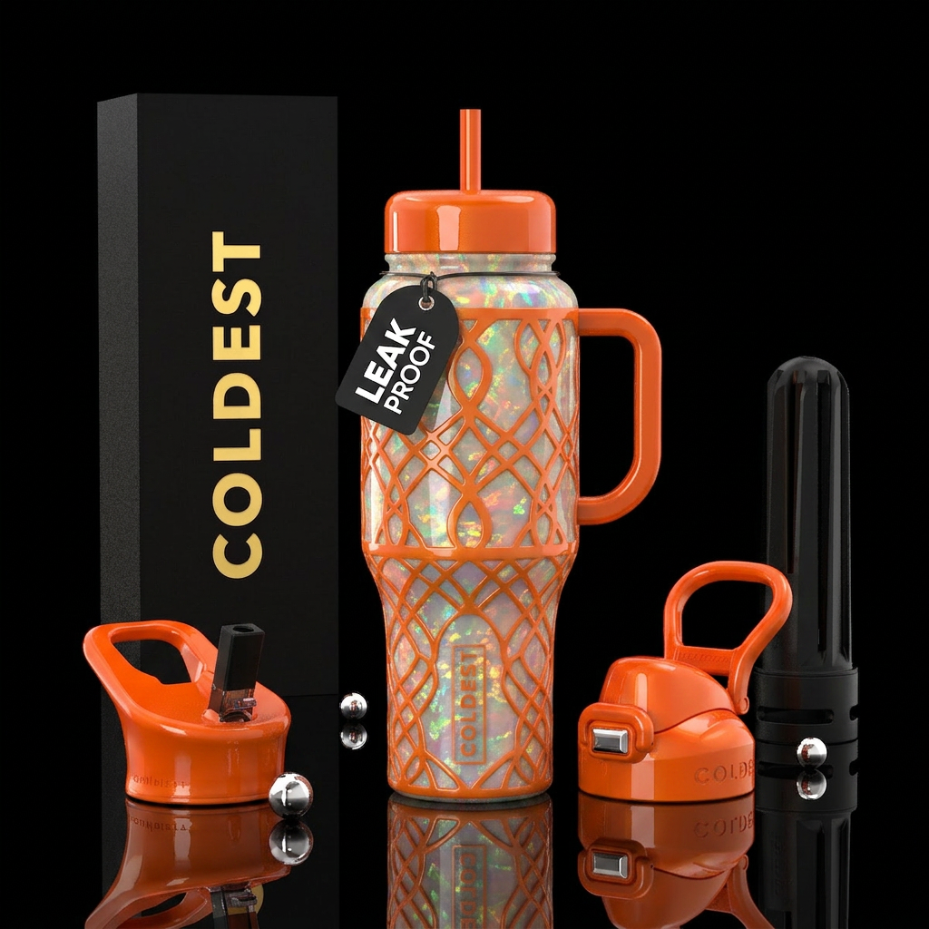 Art water bottle design