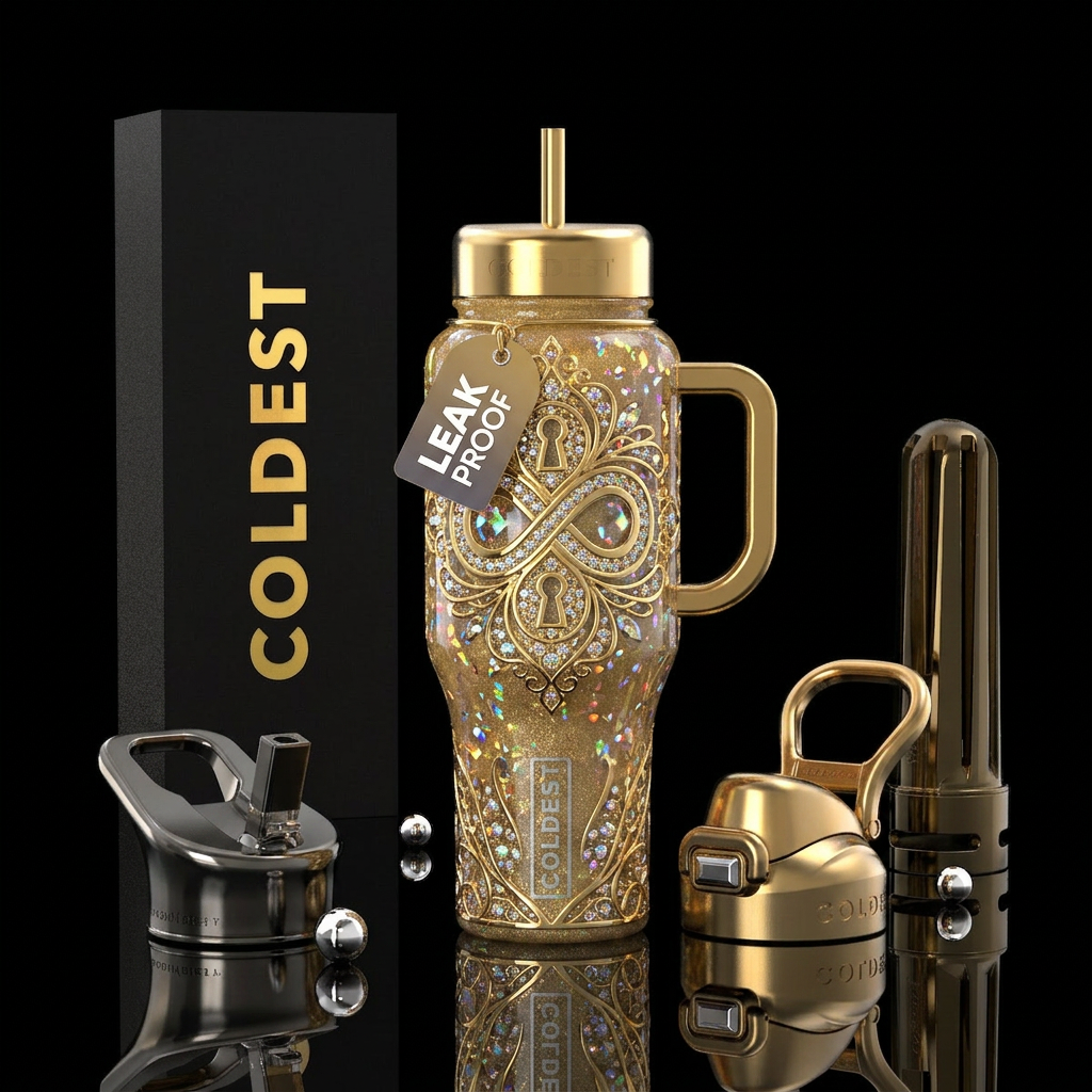 Art water bottle design