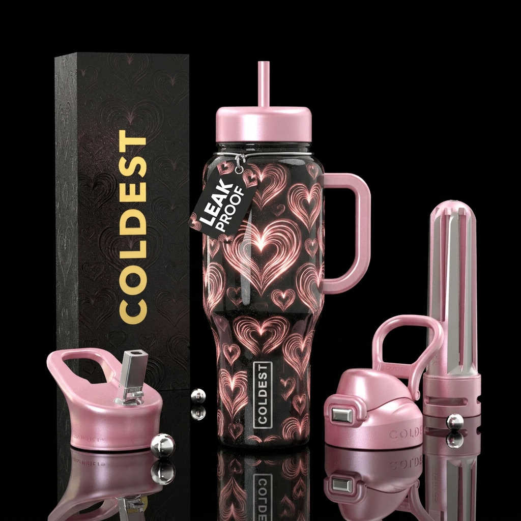 Art water bottle design