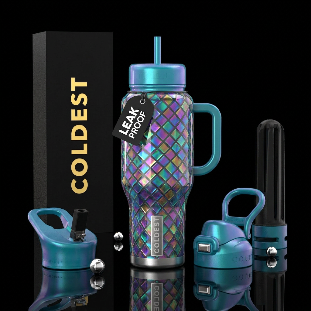 Art water bottle design