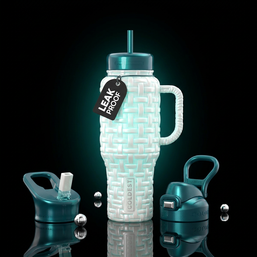 Art water bottle design
