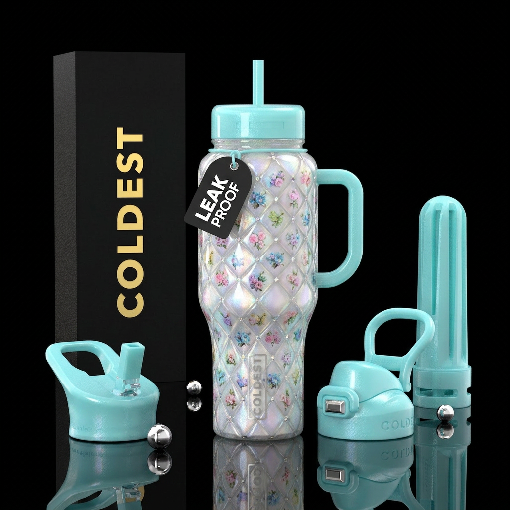 Art water bottle design
