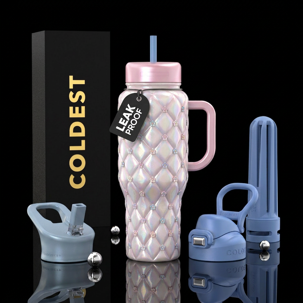 Art water bottle design