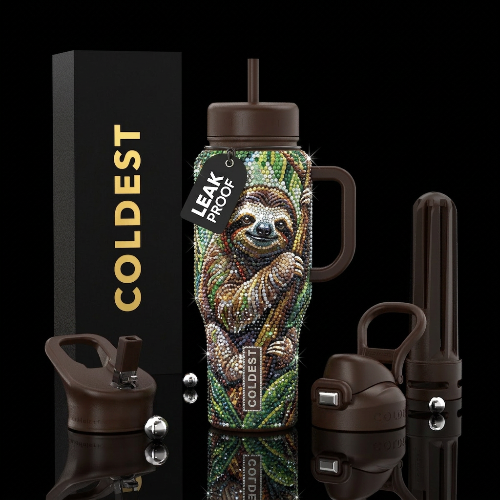 Art water bottle design