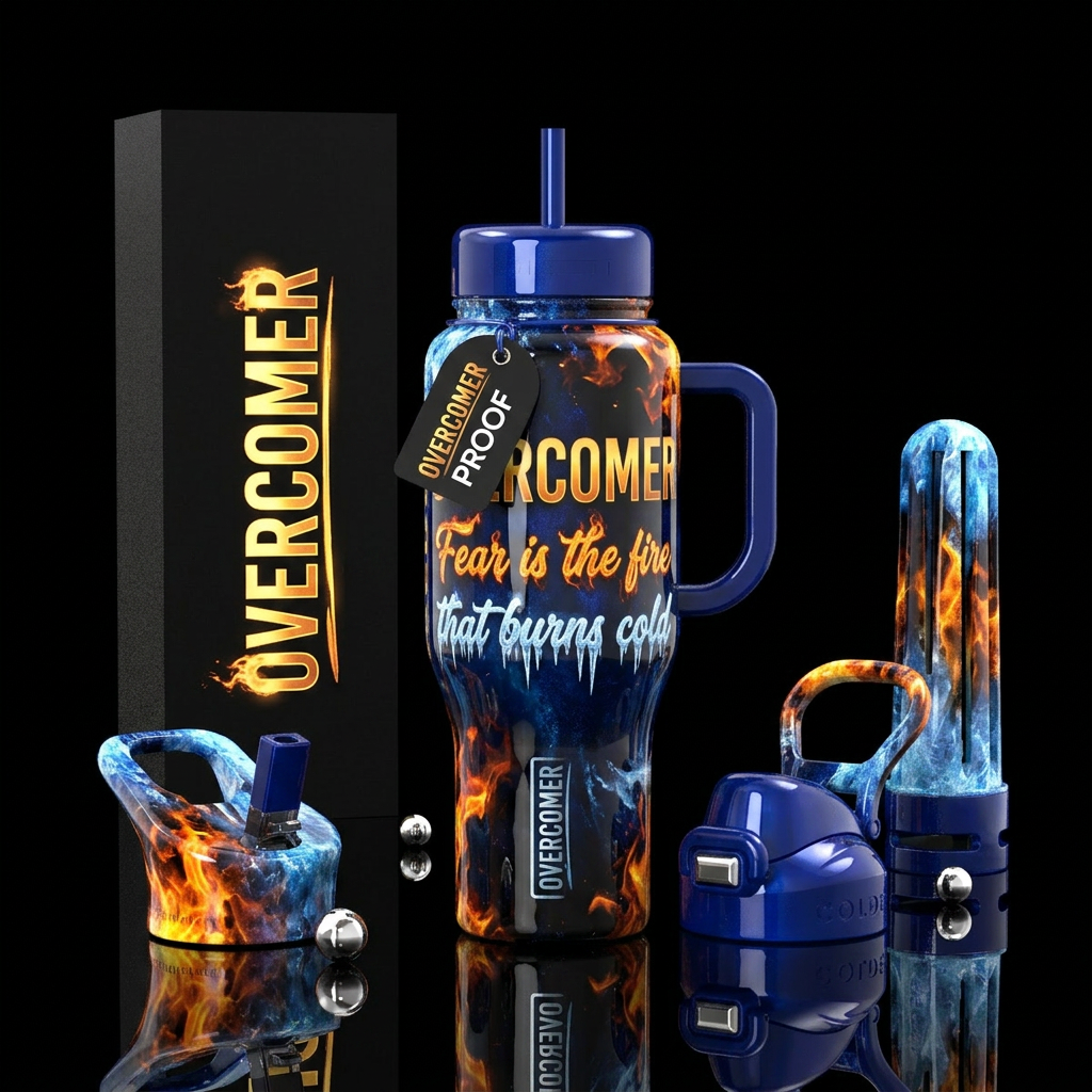 Art water bottle design