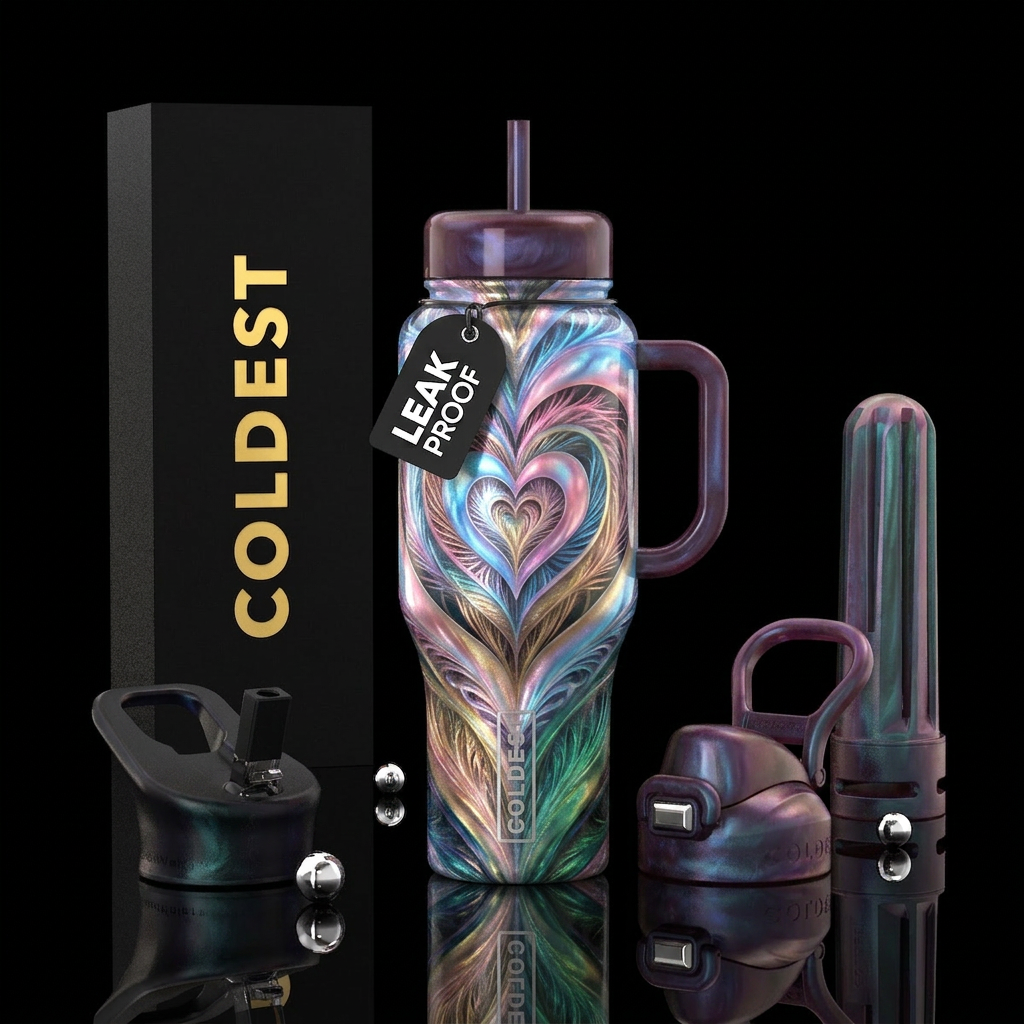 Art water bottle design
