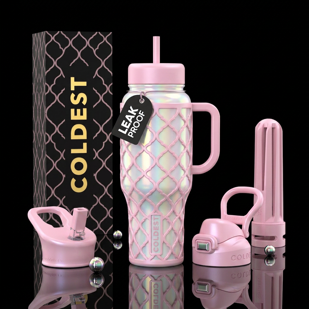 Art water bottle design