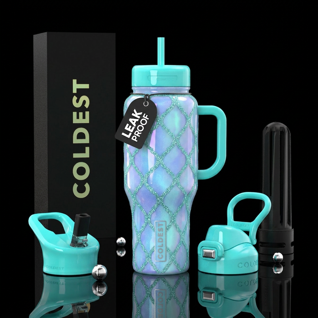 Art water bottle design