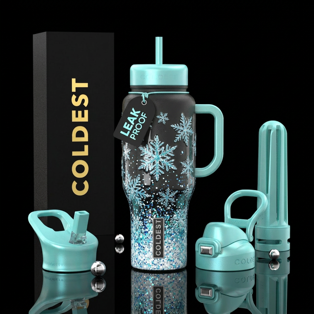 Art water bottle design