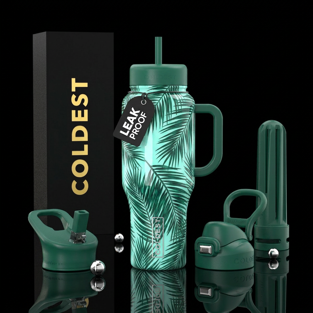 Art water bottle design