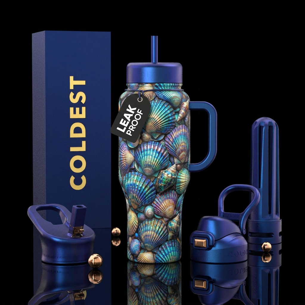 Art water bottle design