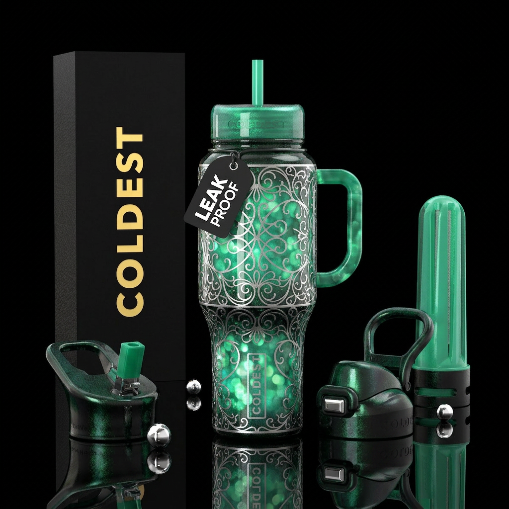 Art water bottle design