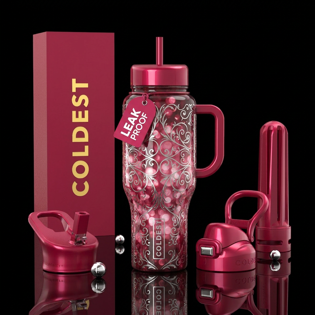 Art water bottle design