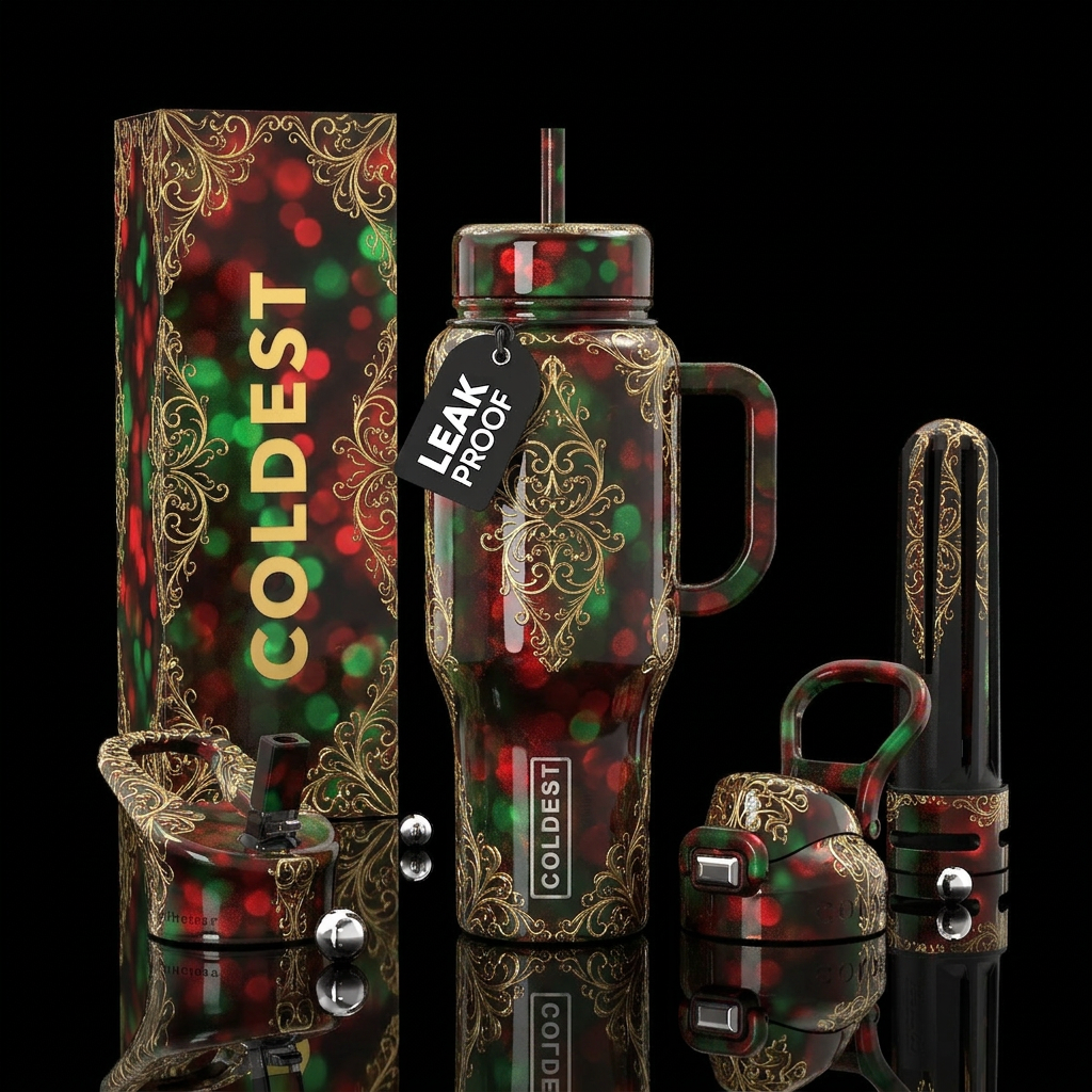Art water bottle design