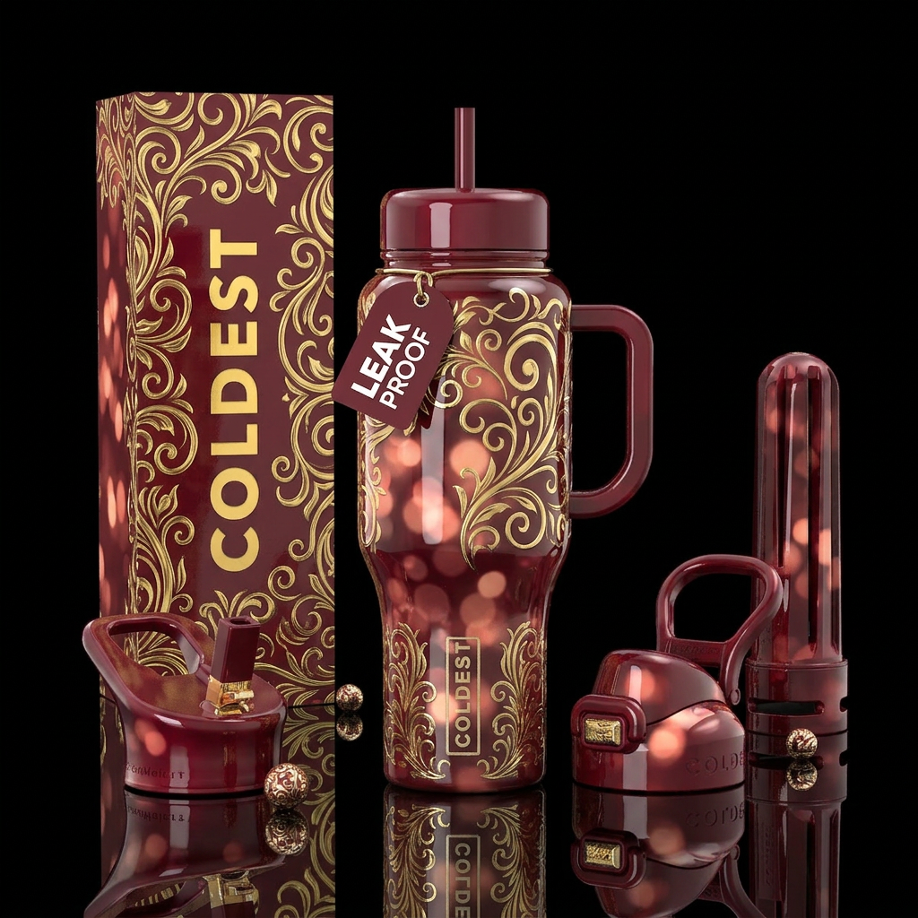 Art water bottle design