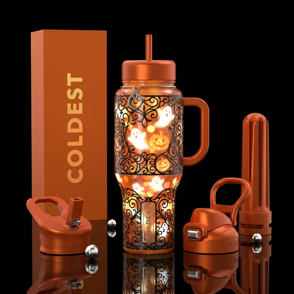 Art water bottle design