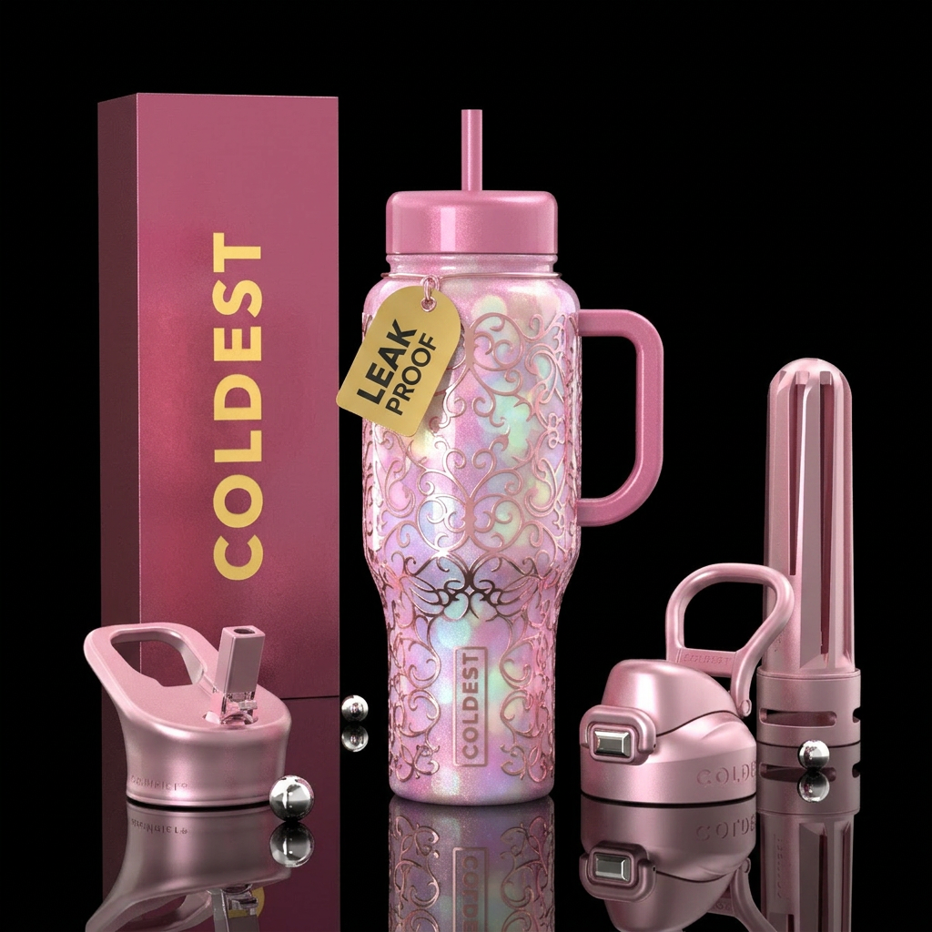 Art water bottle design