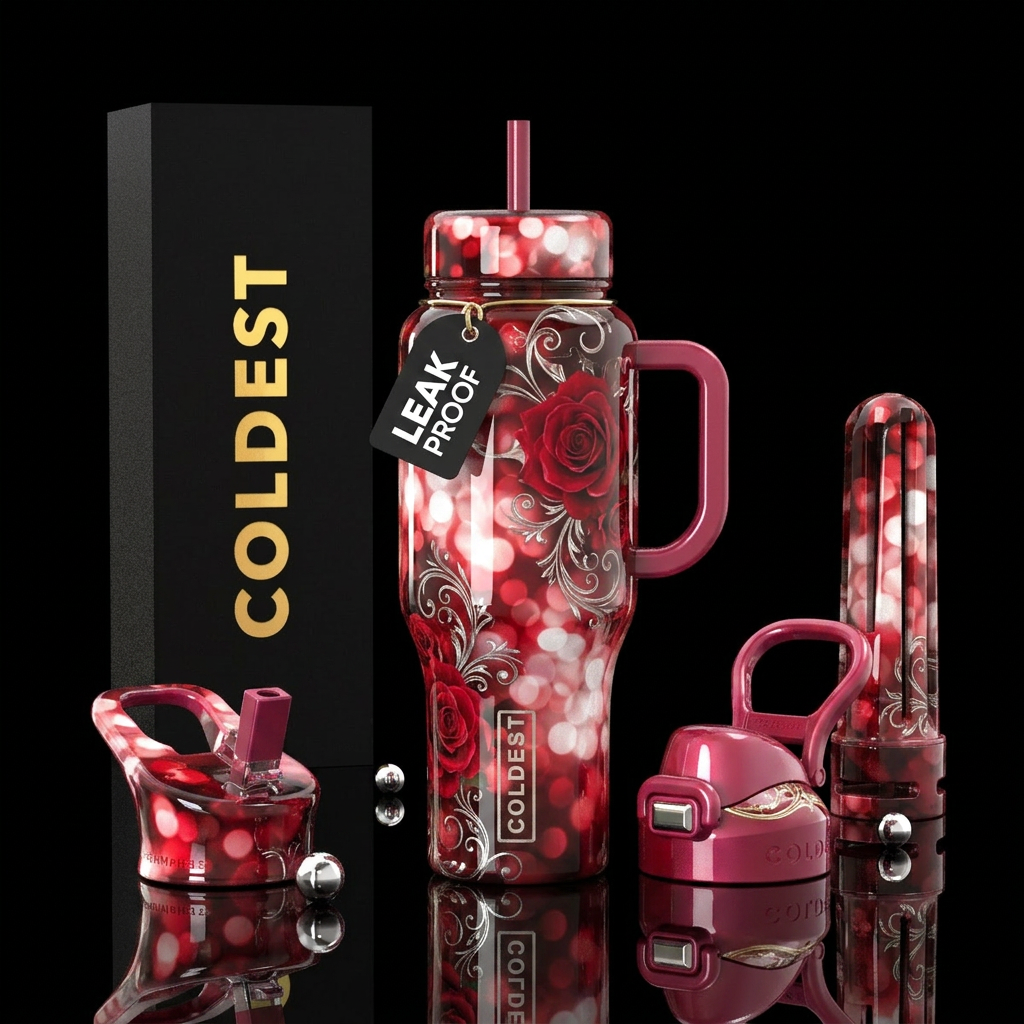 Art water bottle design