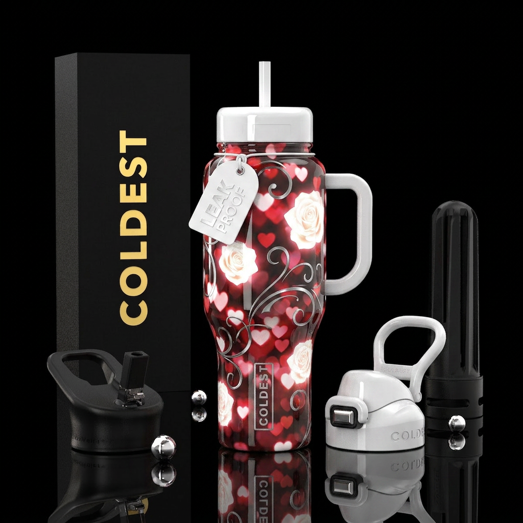 Art water bottle design