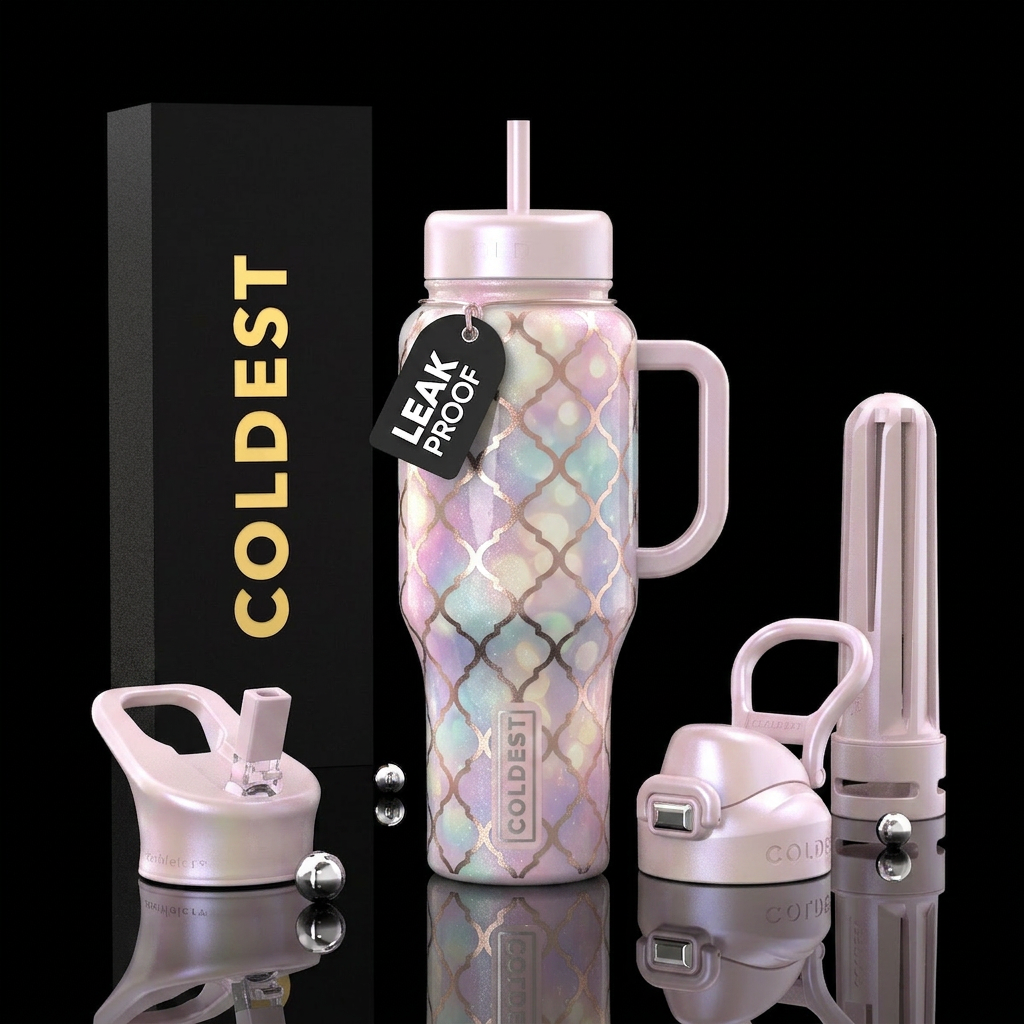 Art water bottle design