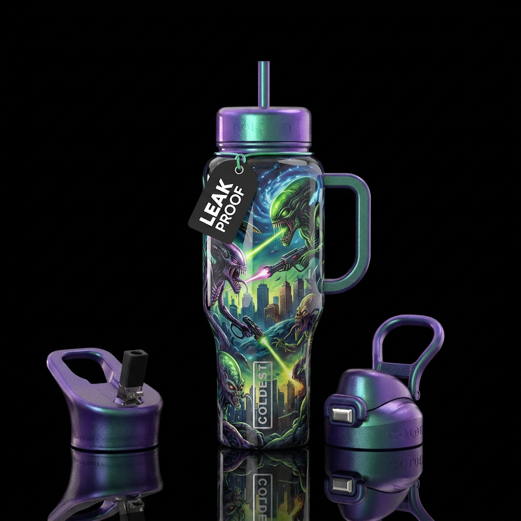 Fantasy water bottle design