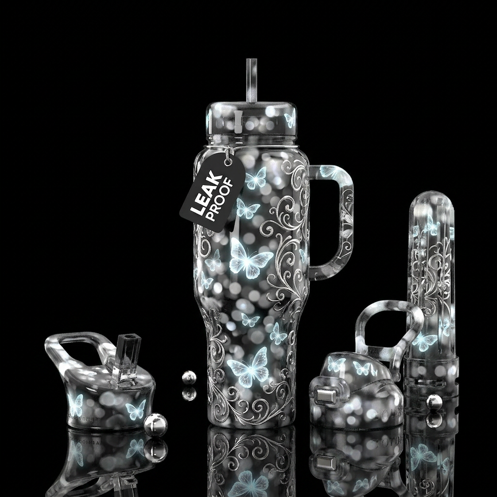 Art water bottle design