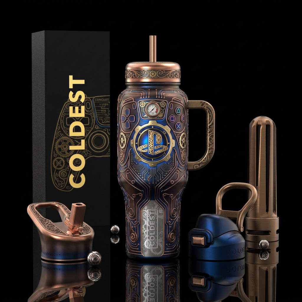 Art water bottle design