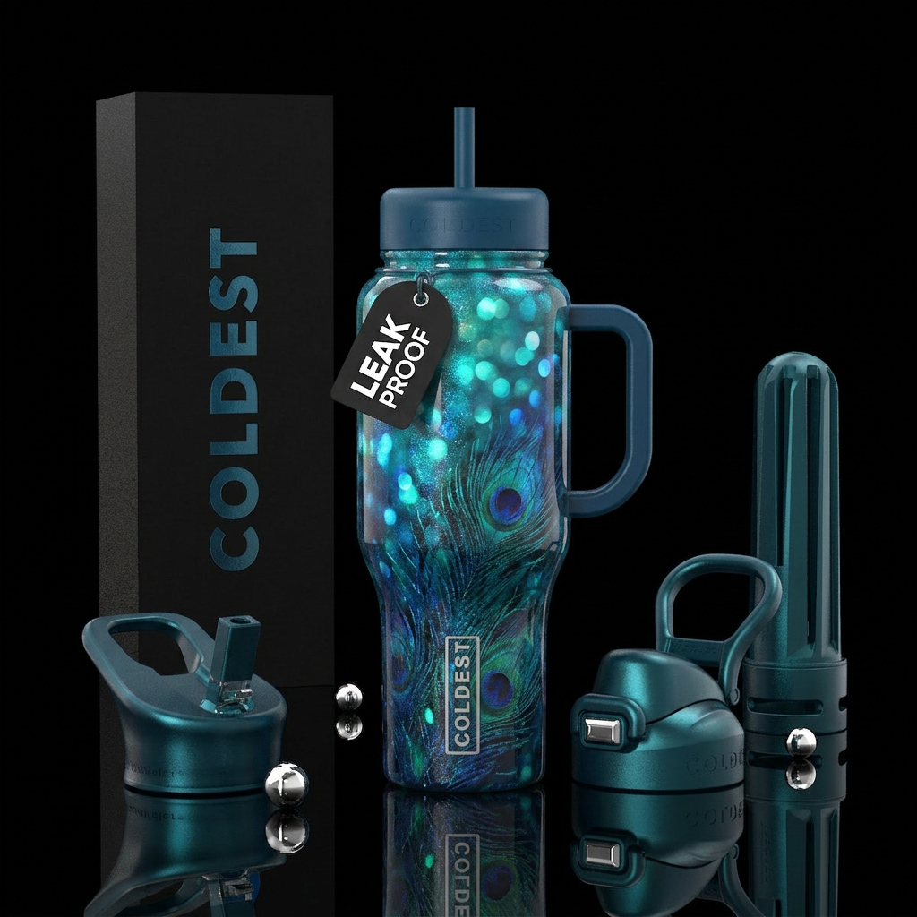 Art water bottle design