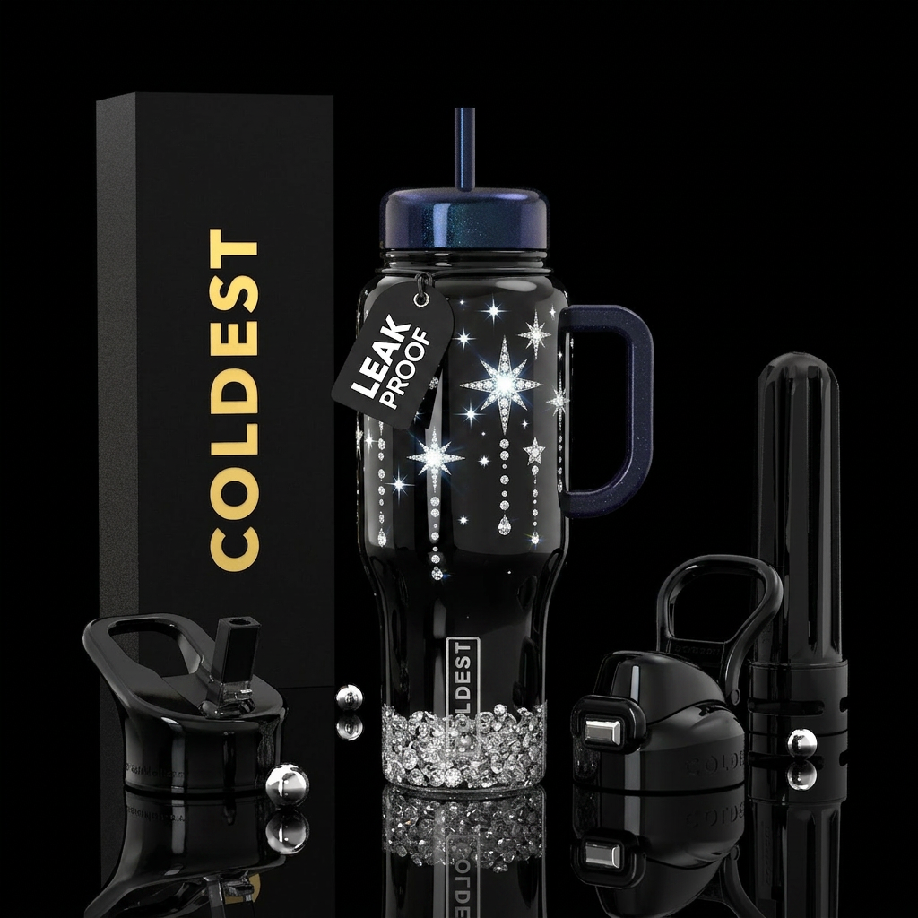Art water bottle design