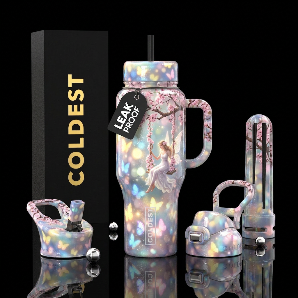 Fantasy water bottle design
