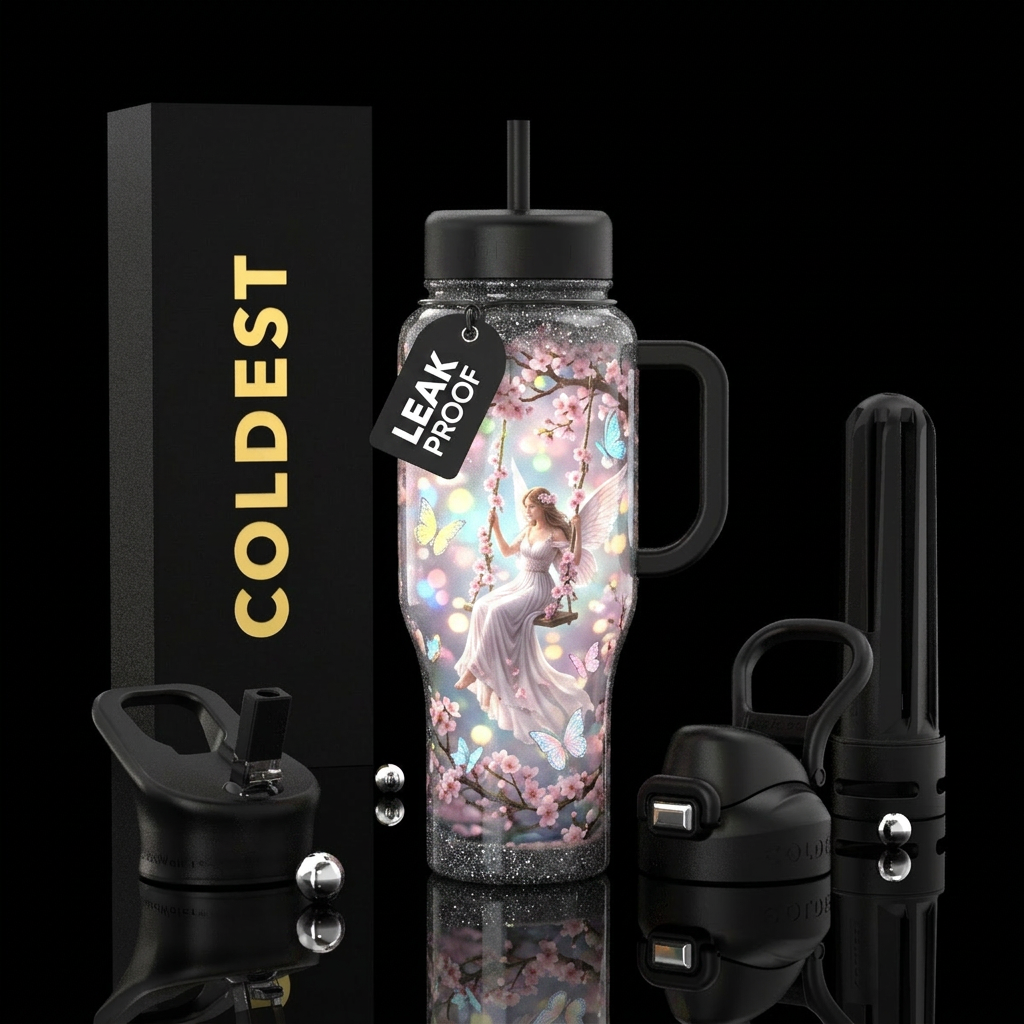 Fantasy water bottle design
