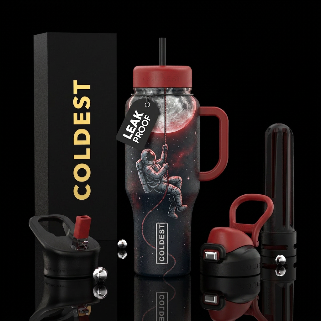 Fantasy water bottle design