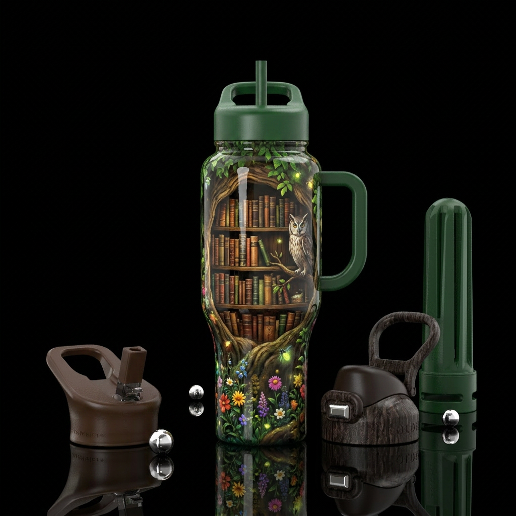 Fantasy water bottle design