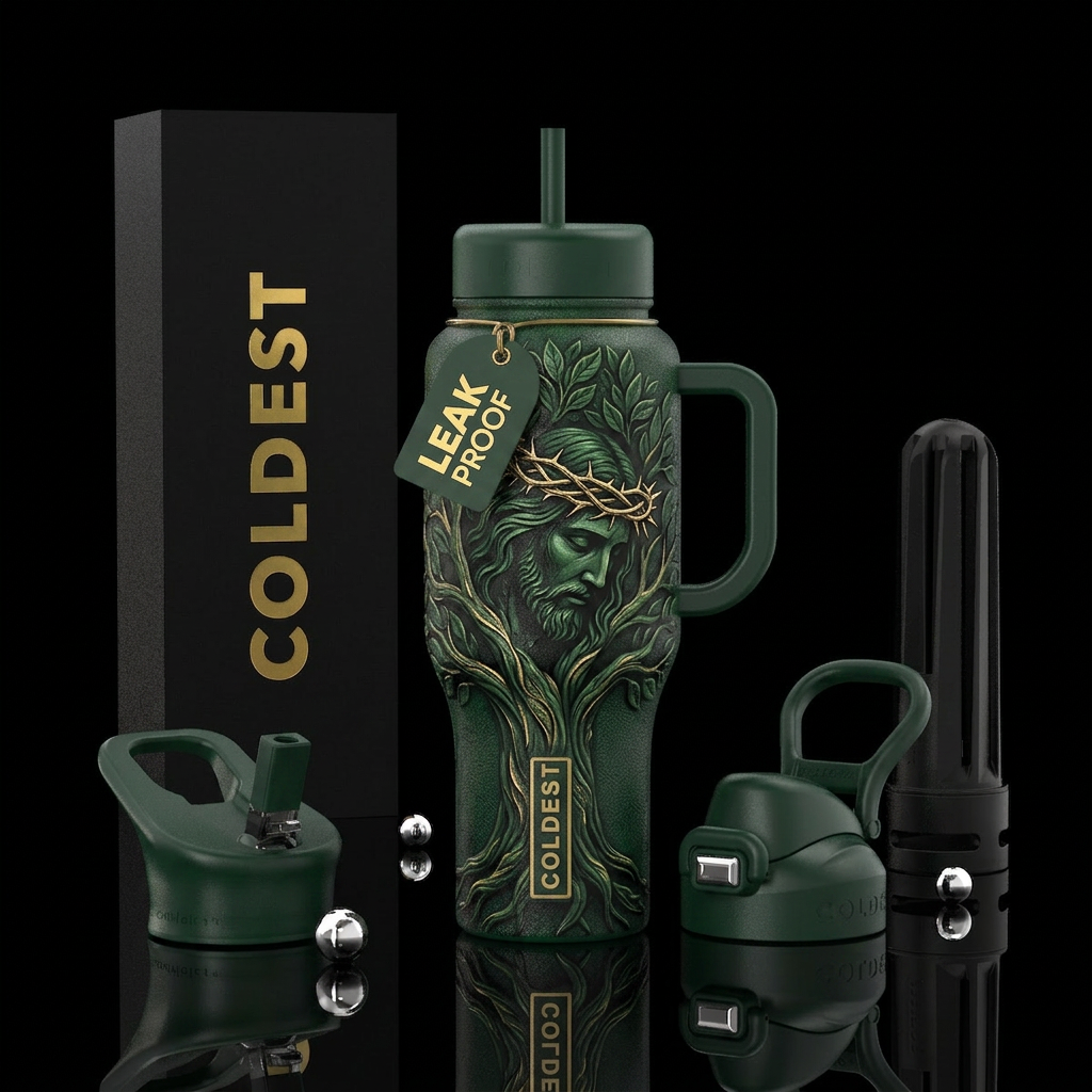 Art water bottle design