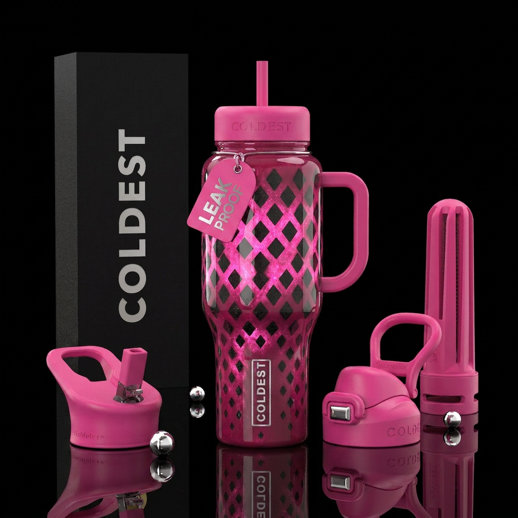 Art water bottle design
