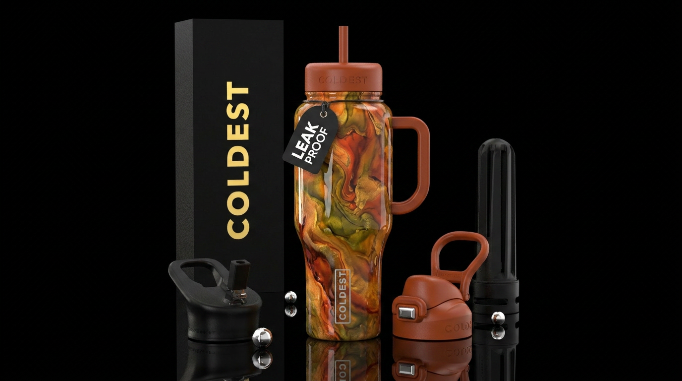 Fall water bottle design