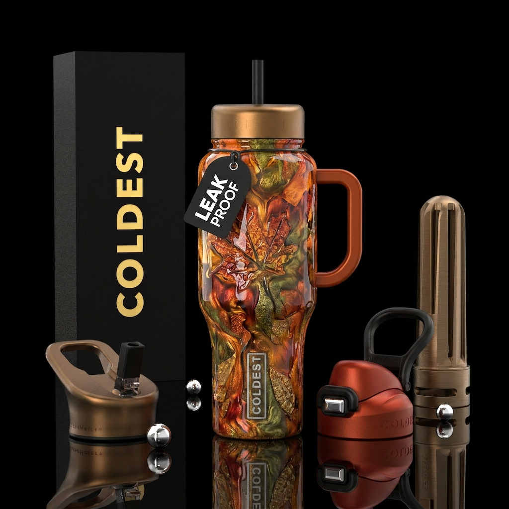 Fall water bottle design