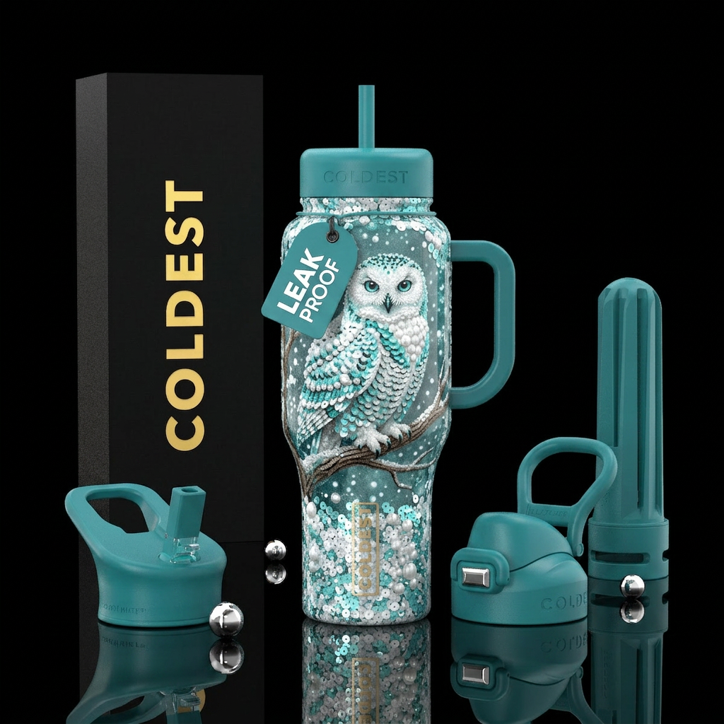 Art water bottle design