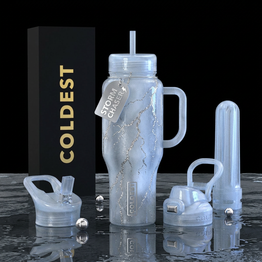 Art water bottle design