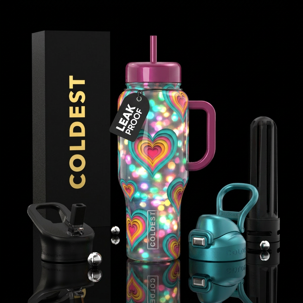 Art water bottle design
