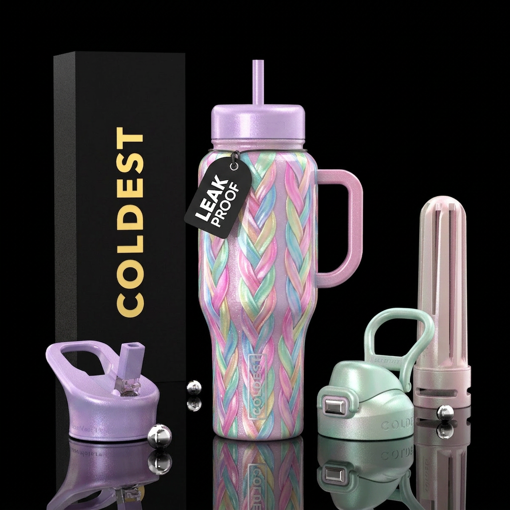 Art water bottle design