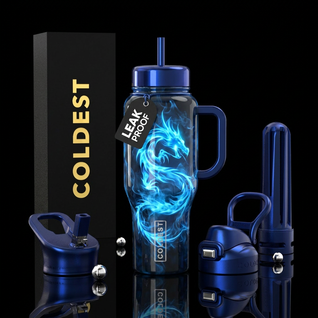 Fantasy water bottle design