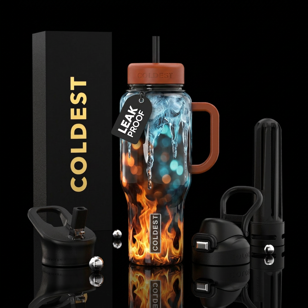 Art water bottle design