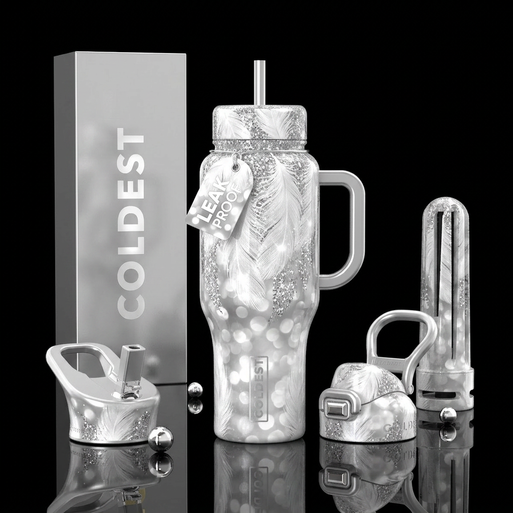Art water bottle design