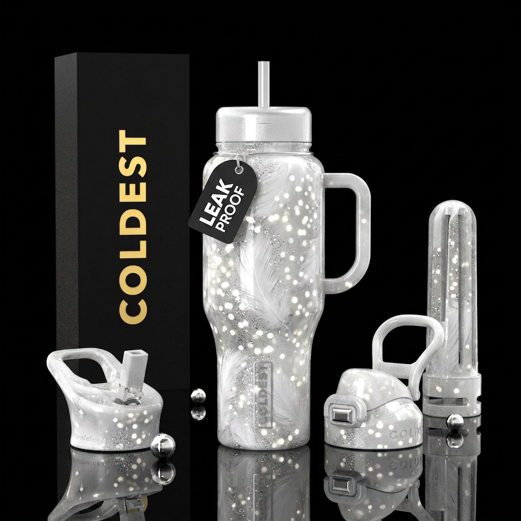 Art water bottle design