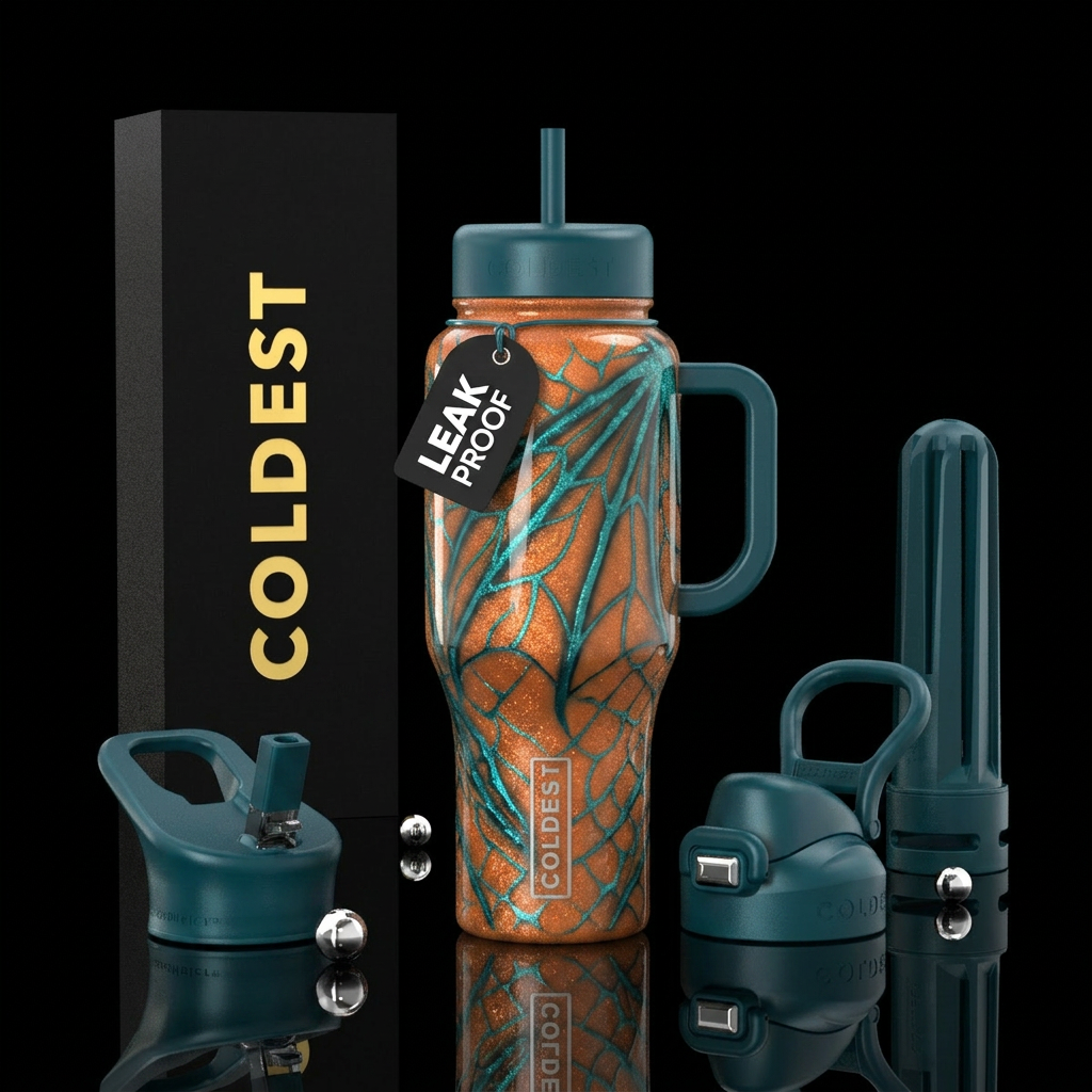 Fantasy water bottle design